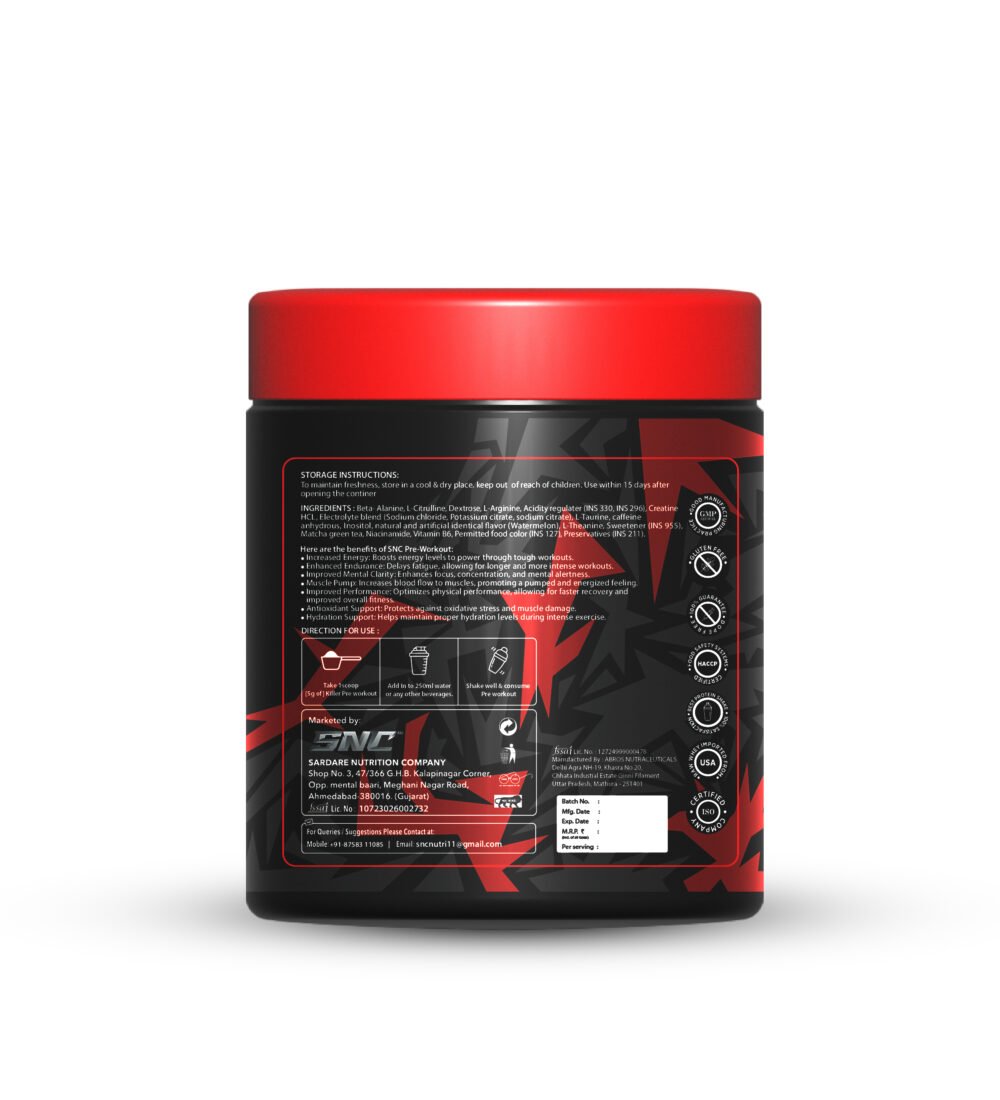 Snc Killer Pre Workout - Image 2