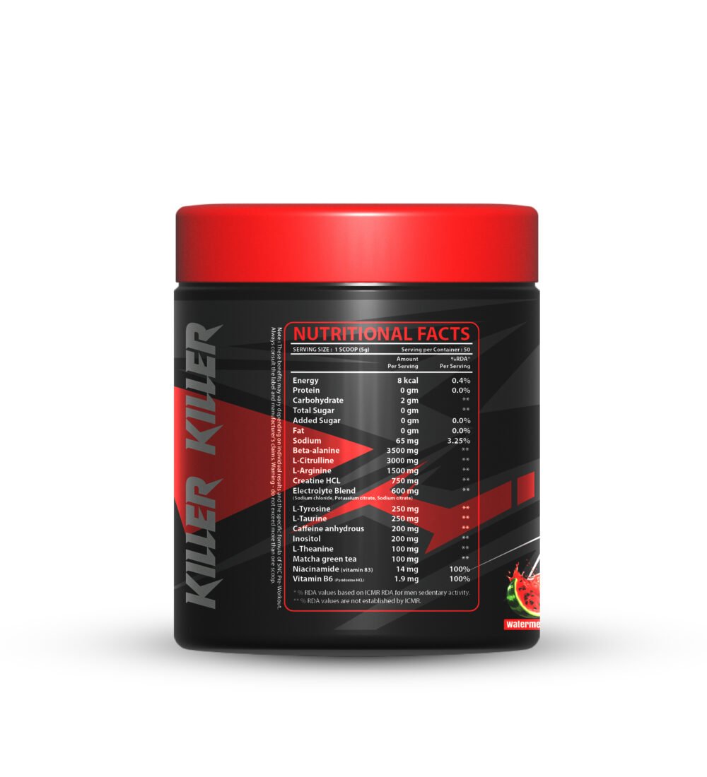 Snc Killer Pre Workout - Image 3